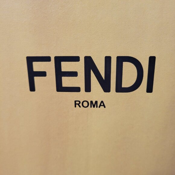 Fendi Magnetic Gift Box Empty Decorative Storage Organizer 13 x 10 x 5 in - Picture 2 of 12